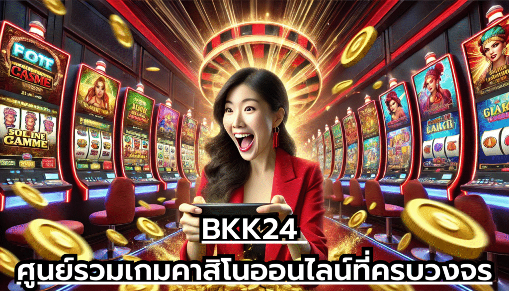 BKK24 ศูนย์รวมเกมคาสิโนออนไลน์ที่ครบวงจร