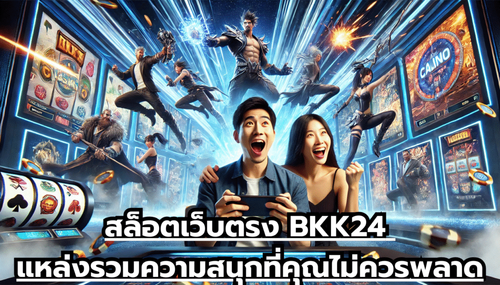 สล็อตเว็บตรง BKK24 แหล่งรวมความสนุกที่คุณไม่ควรพลาด