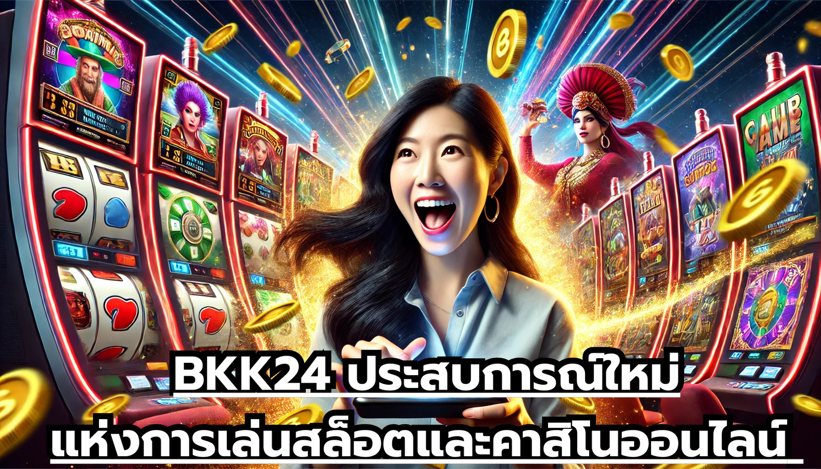 BKK24 ประสบการณ์ใหม่แห่งการเล่นสล็อตและคาสิโนออนไลน์
