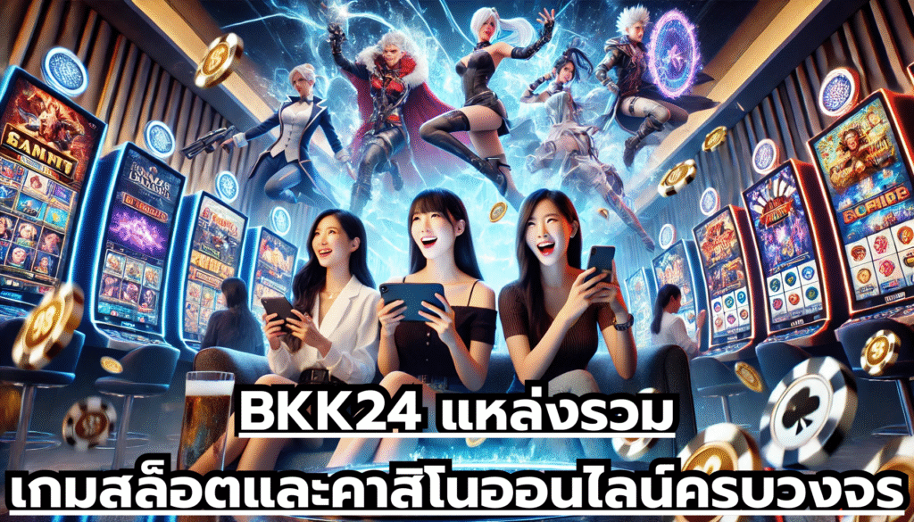 BKK24 แหล่งรวมเกมสล็อตและคาสิโนออนไลน์ครบวงจร