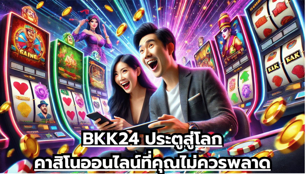 BKK24 ประตูสู่โลกคาสิโนออนไลน์ที่คุณไม่ควรพลาด