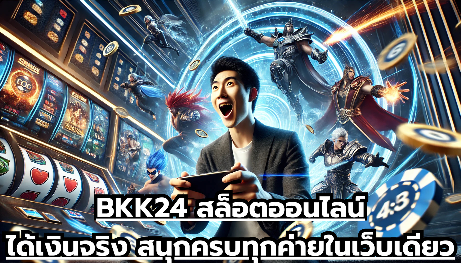 BKK24 สล็อตออนไลน์ได้เงินจริง สนุกครบทุกค่ายในเว็บเดียว