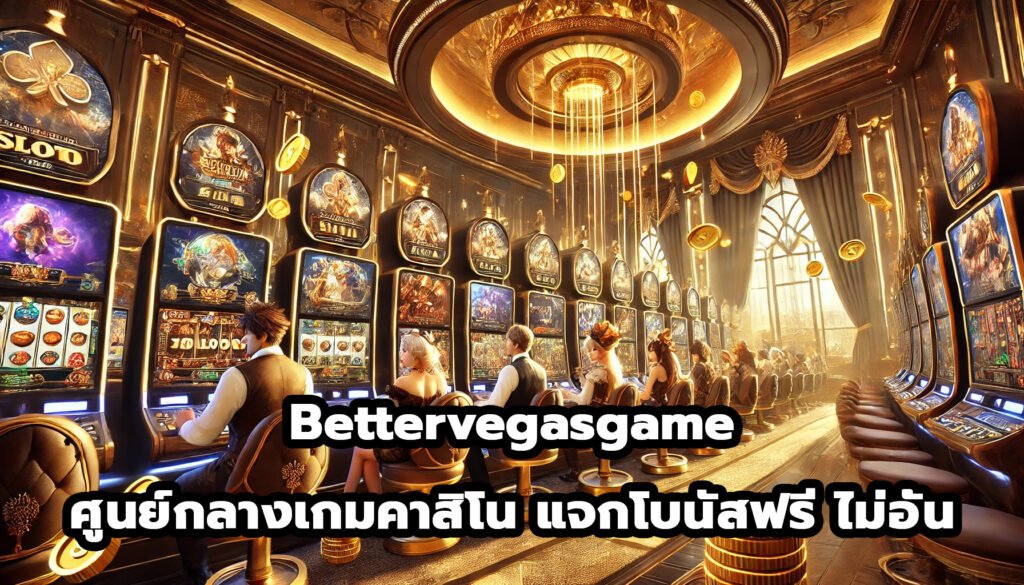 Bettervegasgame ศูนย์กลางเกมคาสิโน แจกโบนัสฟรี ไม่อั้น-2