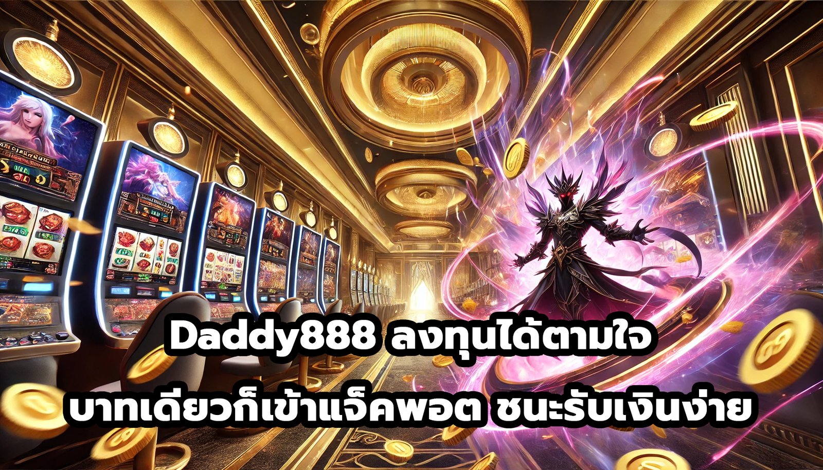Daddy888 ลงทุนได้ตามใจ บาทเดียวก็เข้าแจ็คพอตได้ ชนะรับเงินง่ายกว่า-5